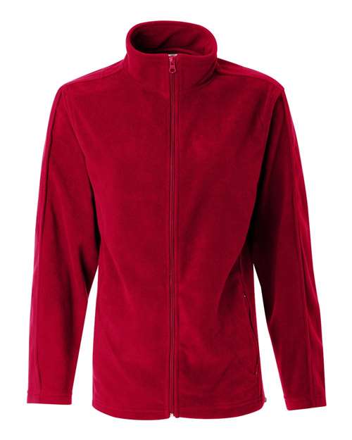 Women's Microfleece Full-Zip Jacket-  Kaufman Realty & Auctions