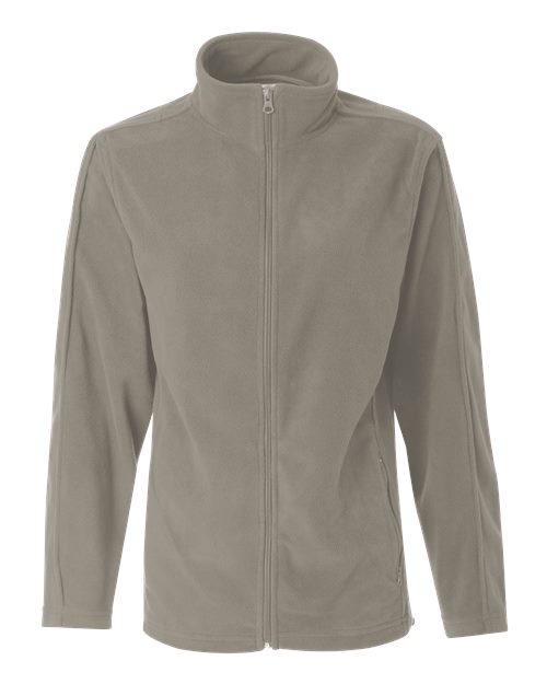 Women's Microfleece Full-Zip Jacket-  Kaufman Realty & Auctions