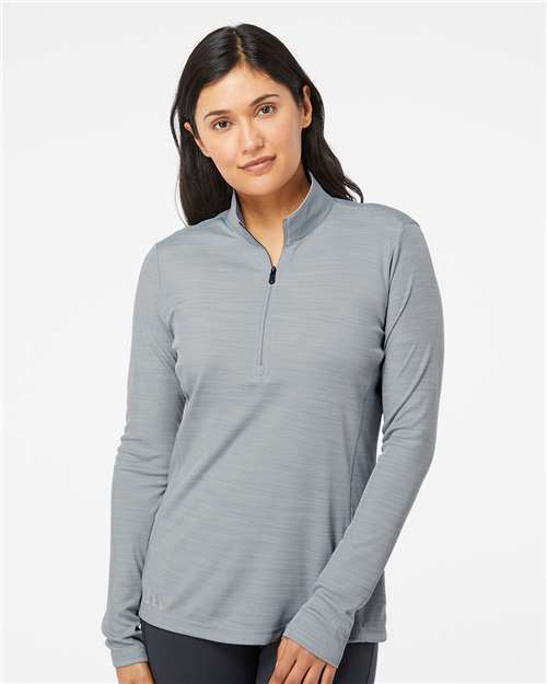 Women's Lightweight Mélange Quarter-Zip Pullover -  Kaufman Realty & Auctions