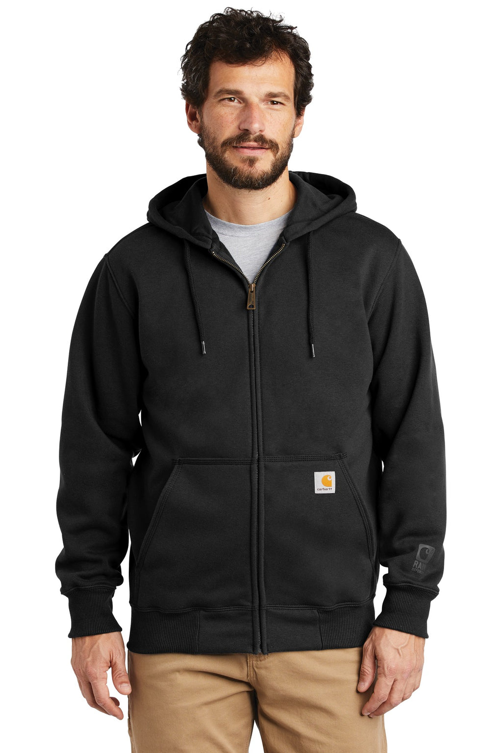 Carhartt  ®  Rain Defender  ®  Paxton Heavyweight Hooded Zip-Front Sweatshirt Kaufman Realty & Auctions