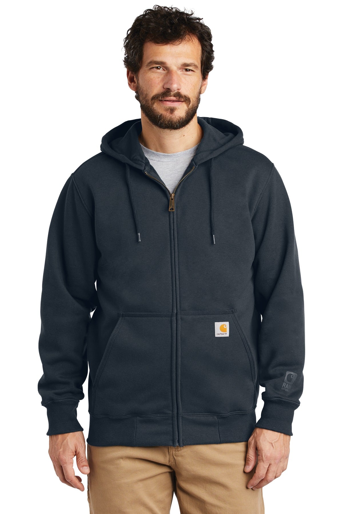 Carhartt  ®  Rain Defender  ®  Paxton Heavyweight Hooded Zip-Front Sweatshirt Kaufman Realty & Auctions