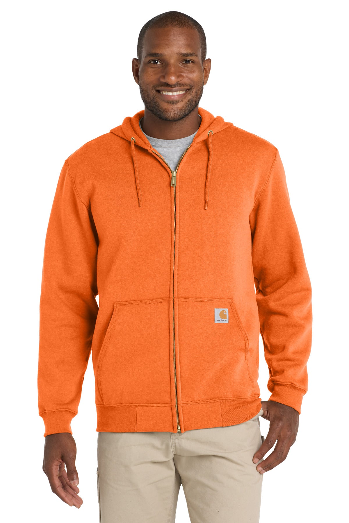 Carhartt  ®  Midweight Hooded Zip-Front Sweatshirt. -  Kaufman Realty & Auctions