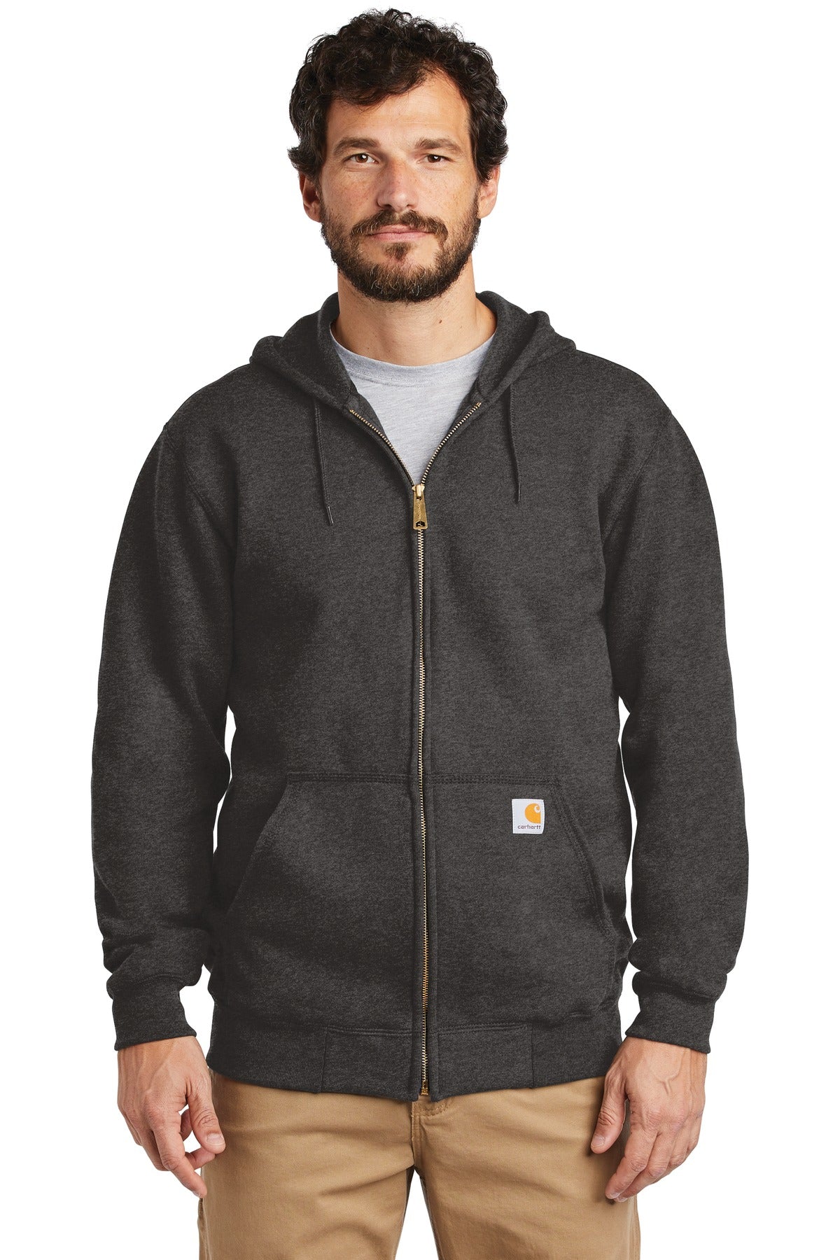 Carhartt  ®  Midweight Hooded Zip-Front Sweatshirt. -  Kaufman Realty & Auctions