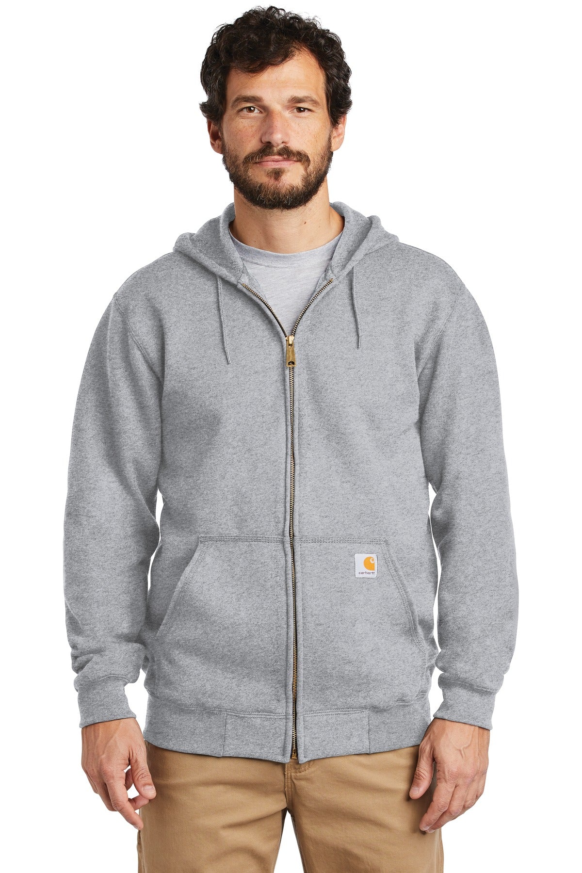 Carhartt  ®  Midweight Hooded Zip-Front Sweatshirt. -  Kaufman Realty & Auctions
