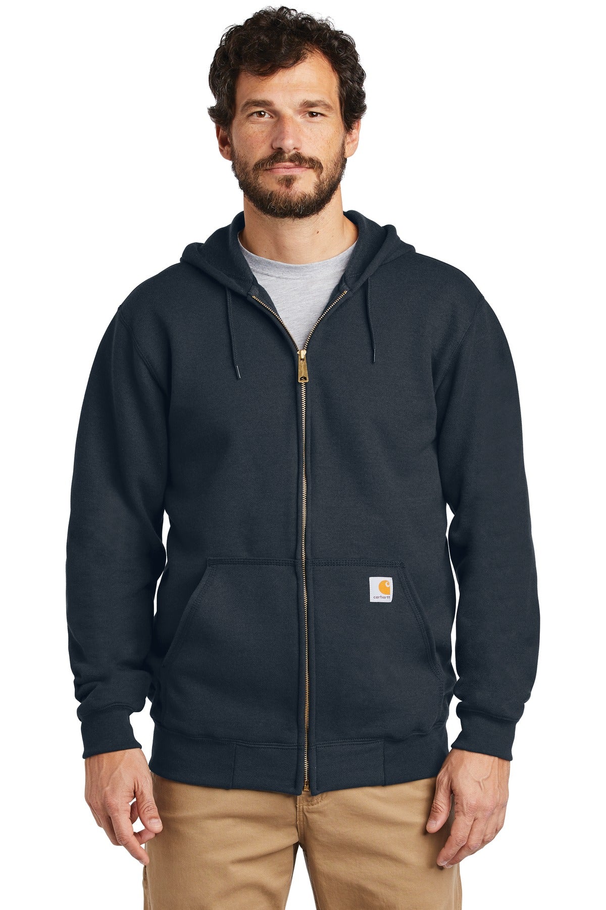 Carhartt  ®  Midweight Hooded Zip-Front Sweatshirt. -  Kaufman Realty & Auctions
