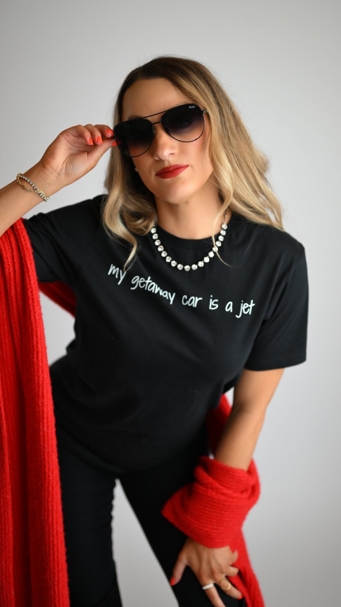 My Getaway Car is a Jet - Unisex Softstyle® T-Shirt