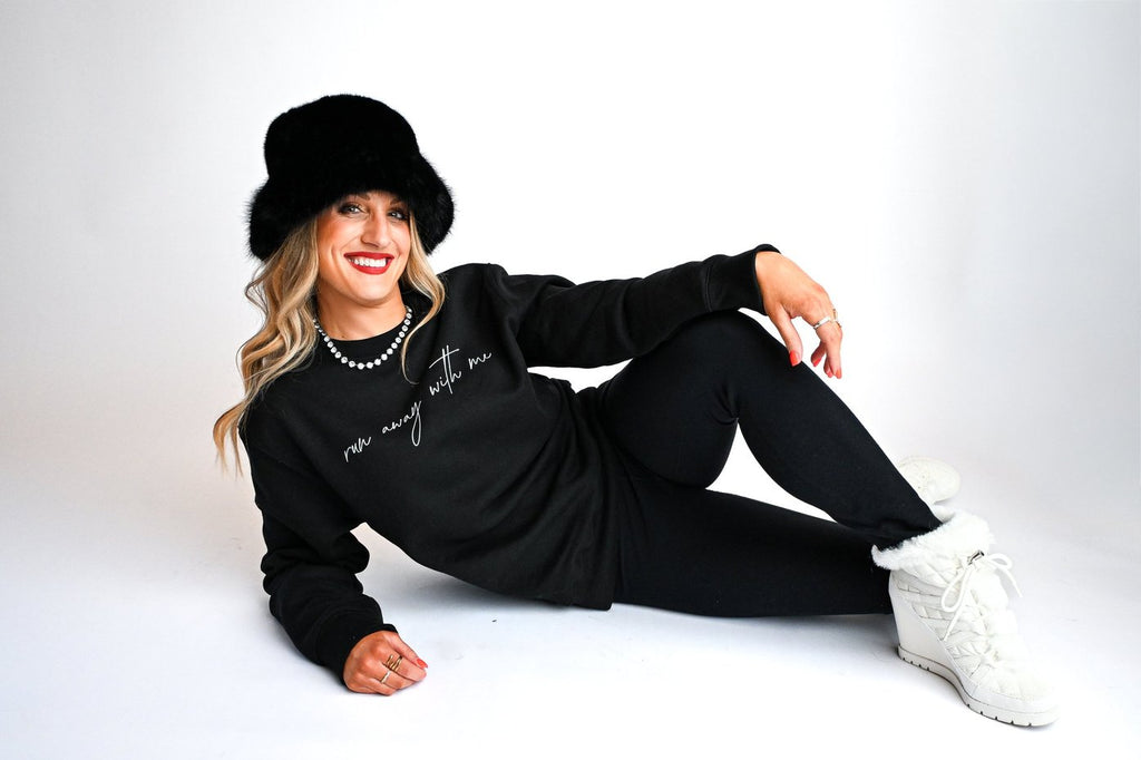 Run Away with Me - Unisex 10 oz. Heavyweight Crewneck Sweatshirt