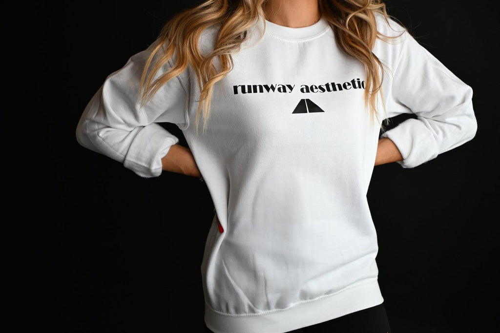 Runway Aesthetic - Unisex 10 oz. Heavyweight Crewneck Sweatshirt