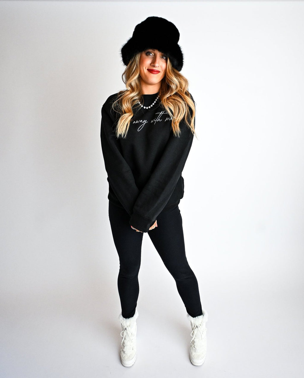 Run Away with Me - Unisex 10 oz. Heavyweight Crewneck Sweatshirt