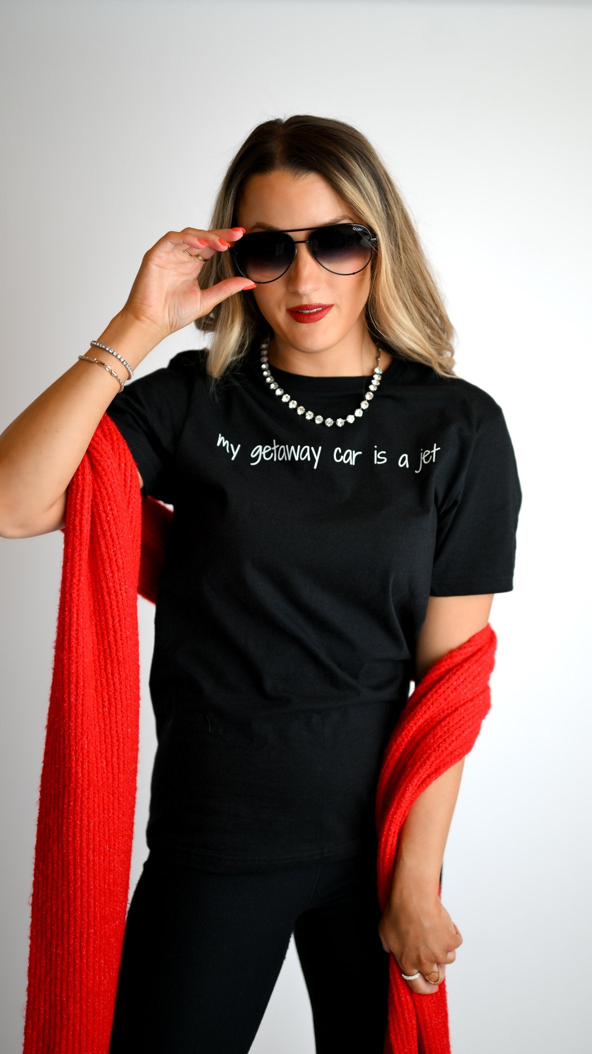 My Getaway Car is a Jet - Unisex Softstyle® T-Shirt