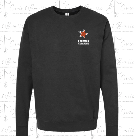 Unisex Fleece Crewneck Sweatshirt - Kaufman Realty & Auctions