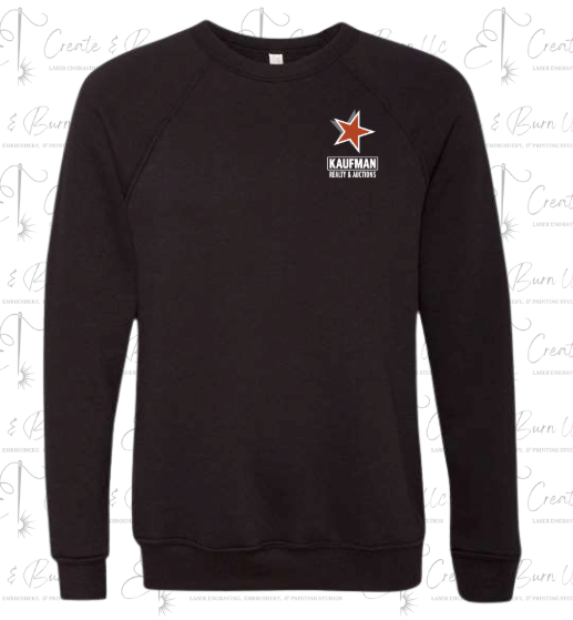 Unisex 10 oz. Heavyweight Crewneck Sweatshirt -  Kaufman Realty & Auctions