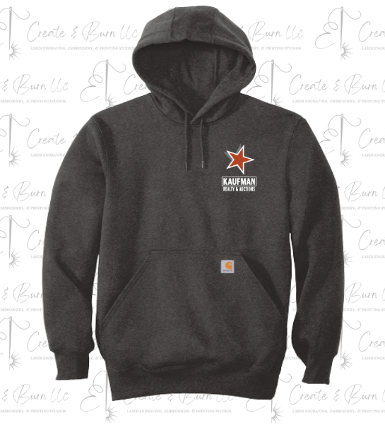 Carhartt  ®  Rain Defender  ®  Paxton Heavyweight Hooded Zip-Front Sweatshirt Kaufman Realty & Auctions