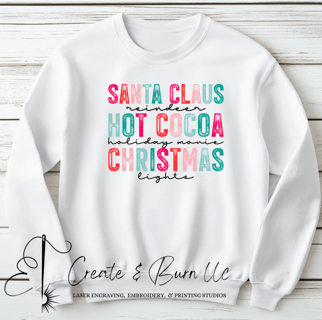 Santa Claus, Hot Cocoa, Christmas