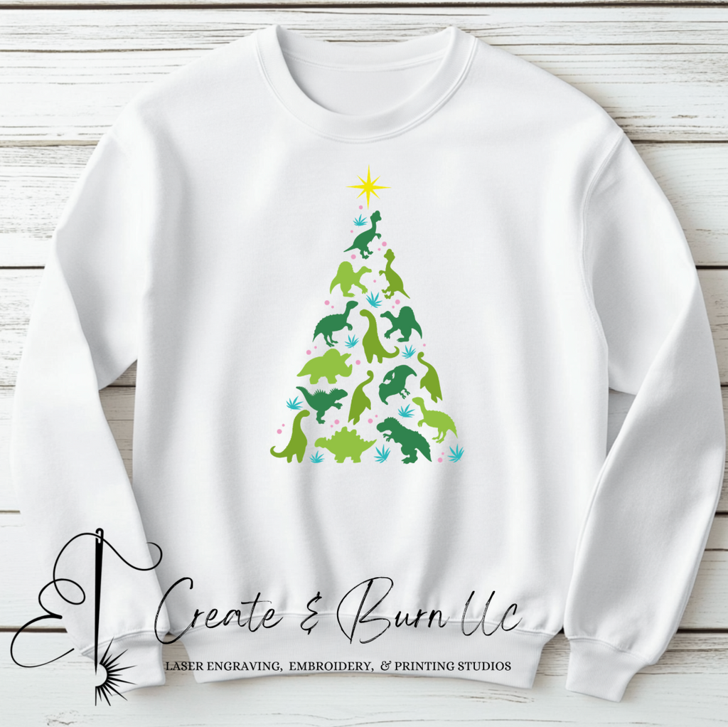 Dinosaur Tree  -  Christmas