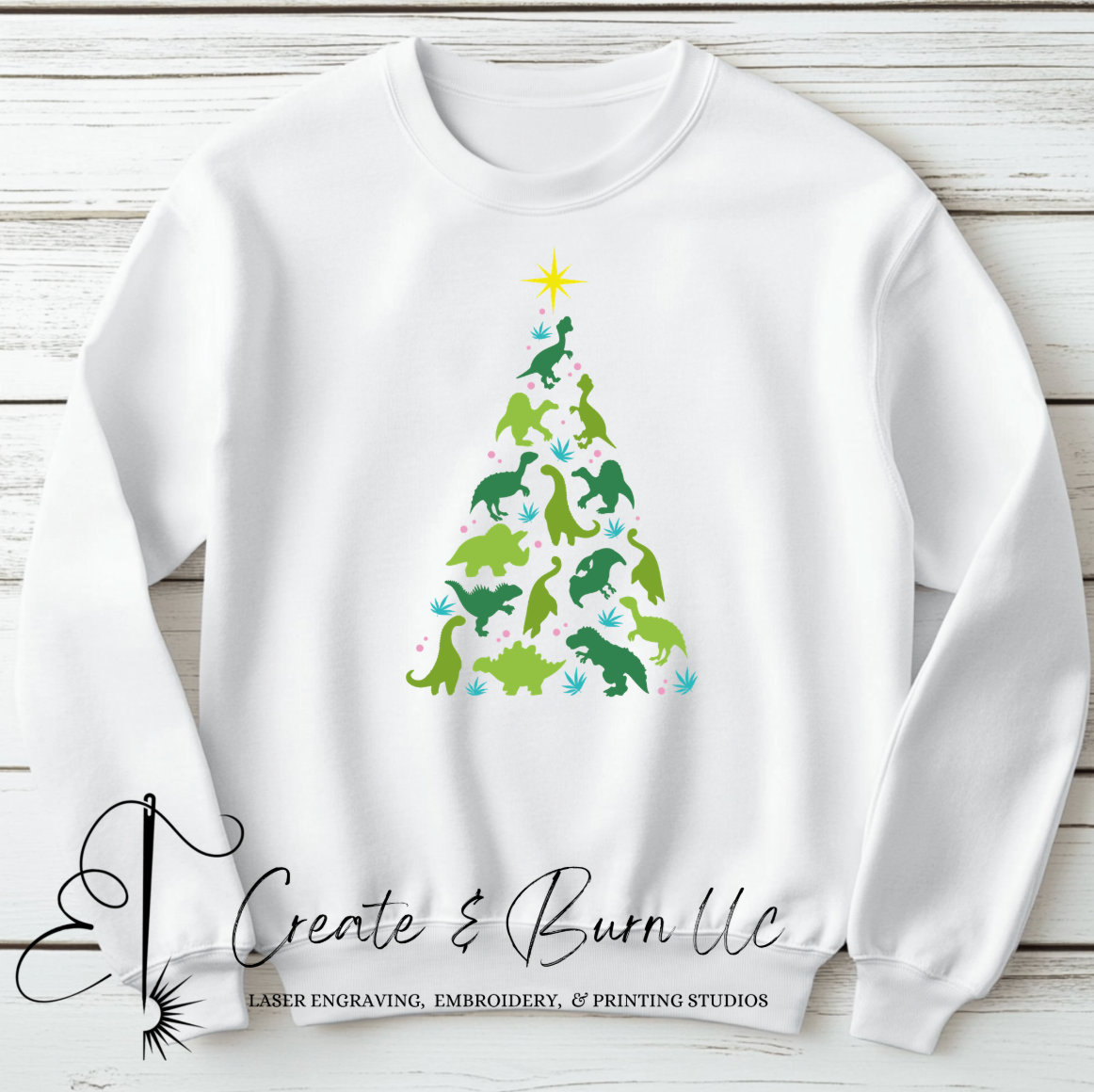 Dinosaur Tree  -  Christmas