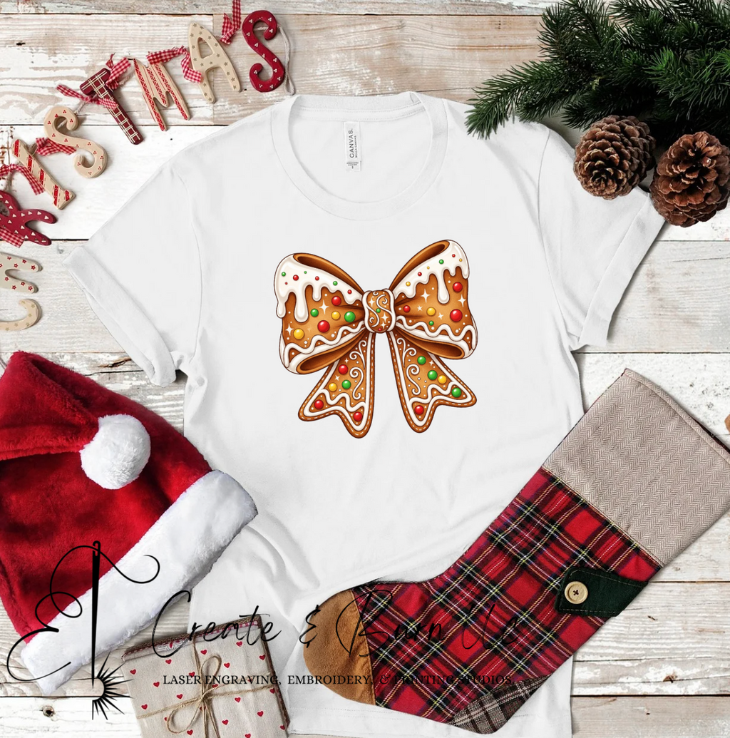 Gingerbread Bow - Christmas